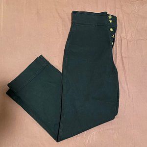 Lou & Grey High Rise Slim Wide Leg Pants